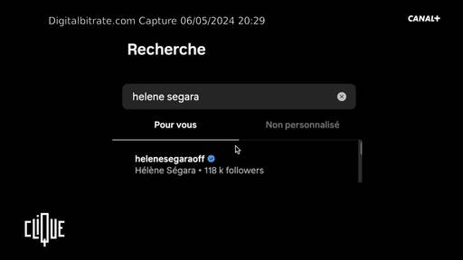 Capture Image CANAL+ HD C058
