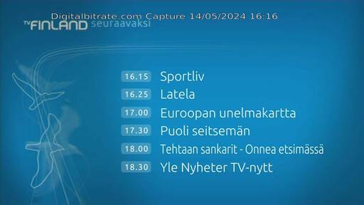 Capture Image TV Finland MUX2