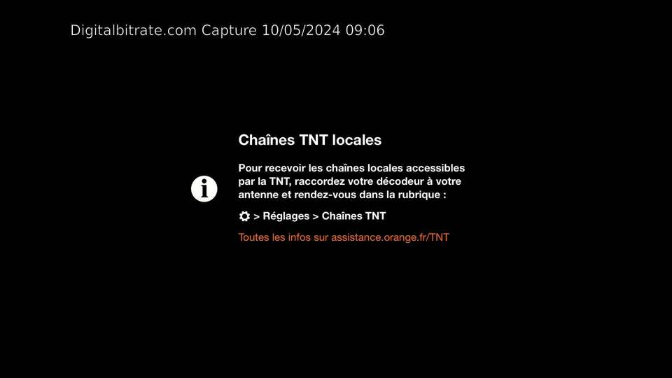 Capture Image CHAINES TNT LOCALES ORF
