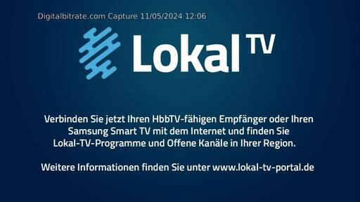 Capture Image Lokal-TV-Portal HD 11552 H