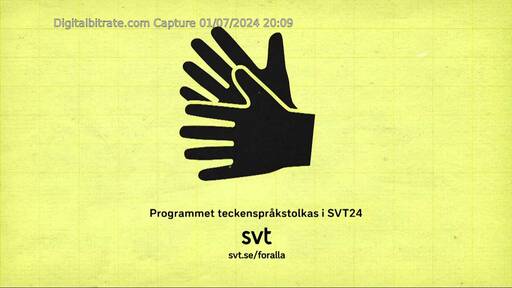 Capture Image SVT1 HD Stockholm MUX1