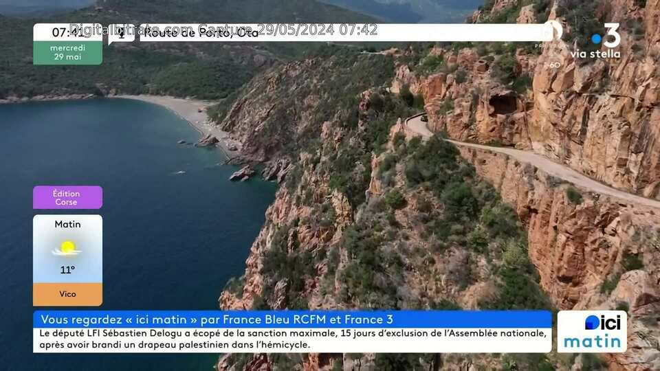 Capture Image France 3 Corse Via Stella HD FRF